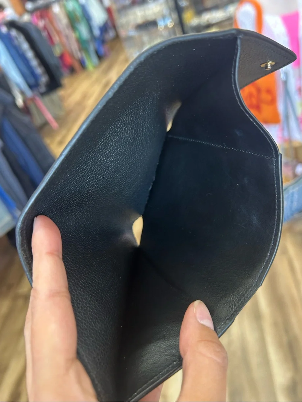 Black Louis Vuitton Victorine Wallet